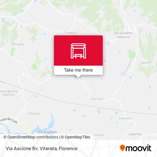 Via Ascione Bv. Vitereta map