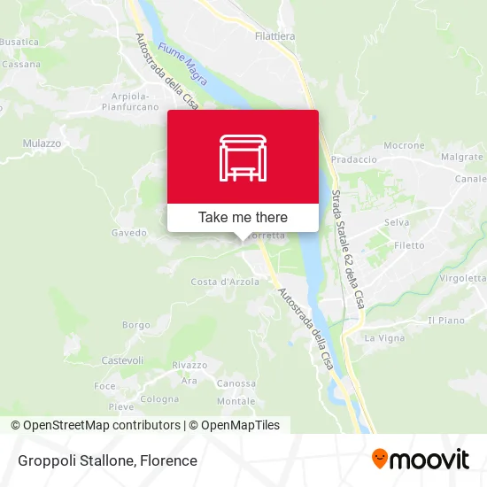 Groppoli Stallone map