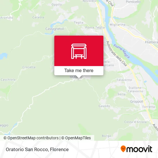 Oratorio San Rocco map