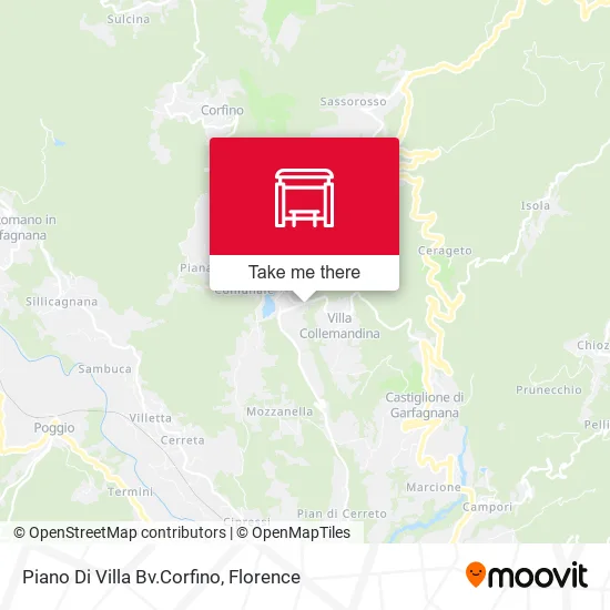 Piano Di Villa Bv.Corfino map