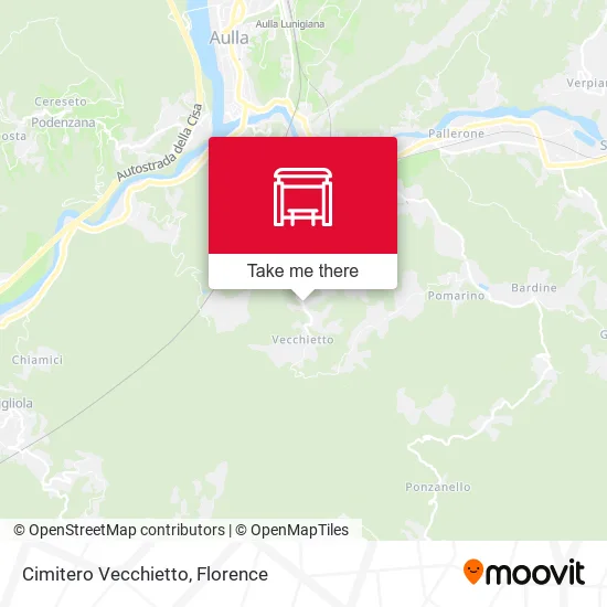 Cimitero Vecchietto map