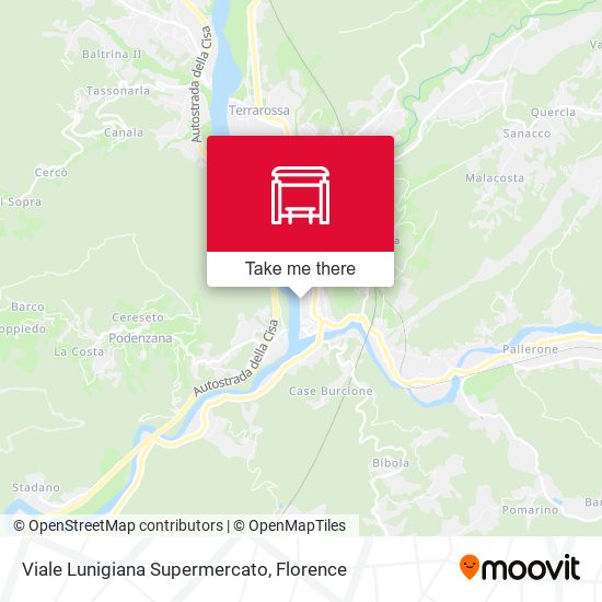Viale Lunigiana Supermercato map