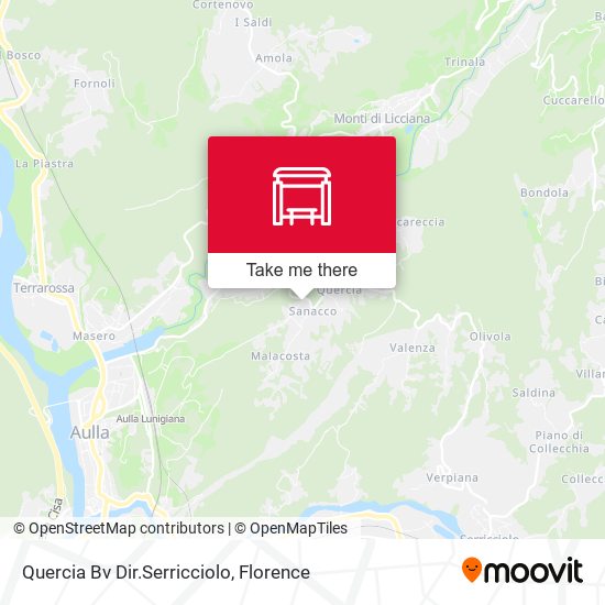Quercia Bv Dir.Serricciolo map