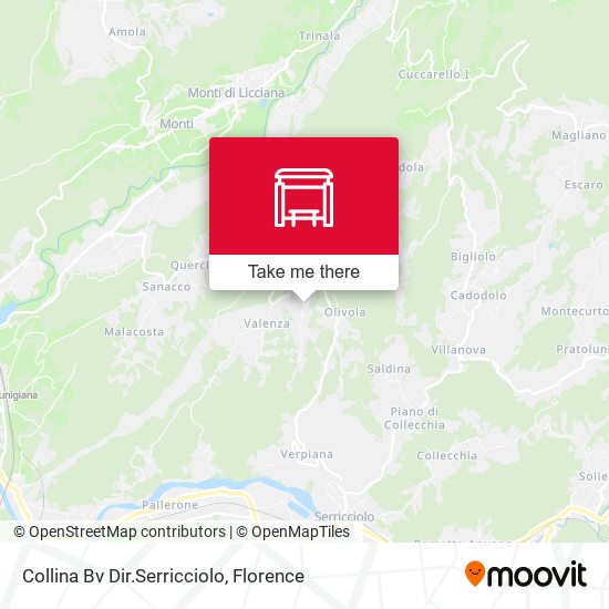 Collina Bv Dir.Serricciolo map