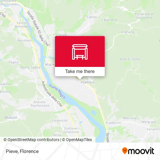 Pieve map
