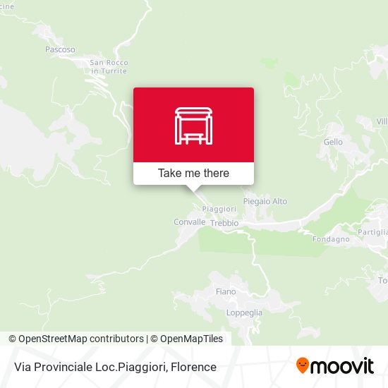 Via Provinciale Loc.Piaggiori map