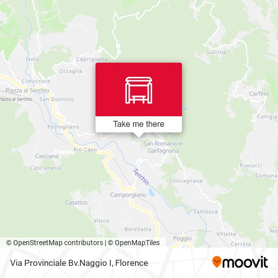 Via Provinciale Bv.Naggio I map