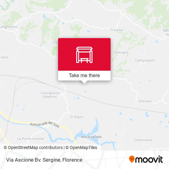 Via Ascione Bv. Sergine map