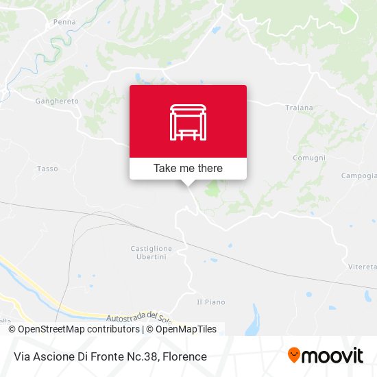 Via Ascione Di Fronte Nc.38 map