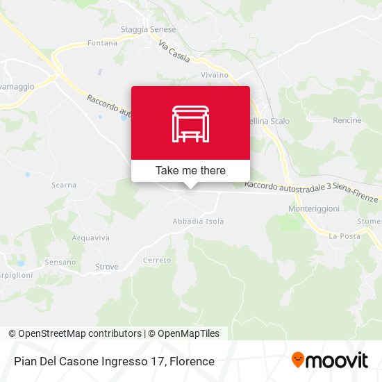 Pian Del Casone Ingresso 17 map