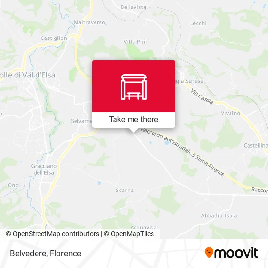 Belvedere map