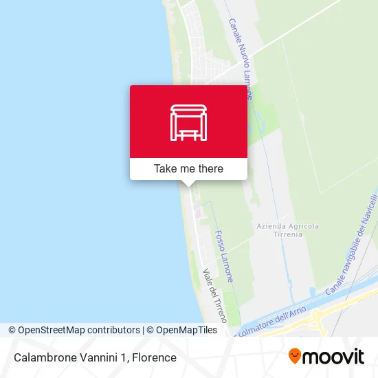 Calambrone Vannini 1 map