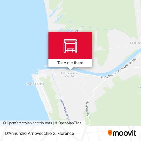 D'Annunzio Arnovecchio 2 map