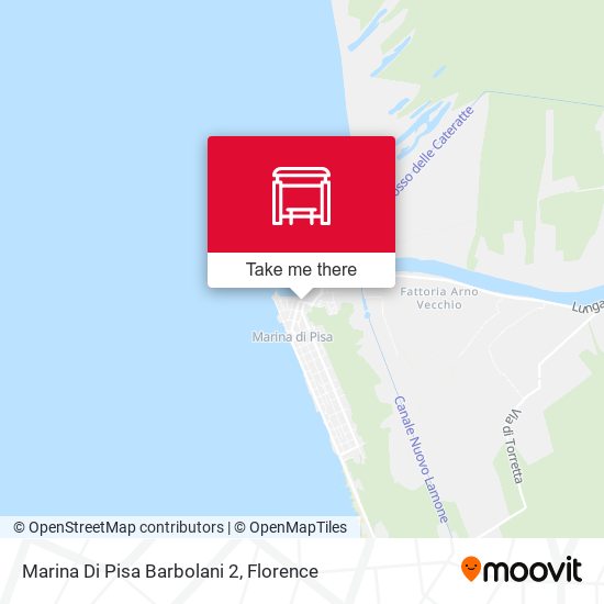 Marina Di Pisa Barbolani 2 map
