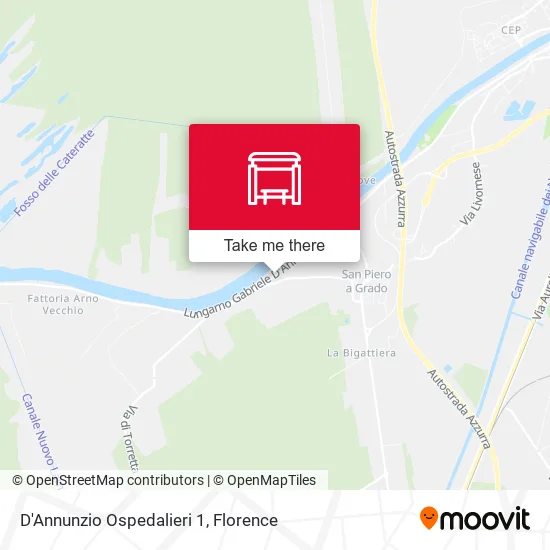 D'Annunzio Ospedalieri 1 map