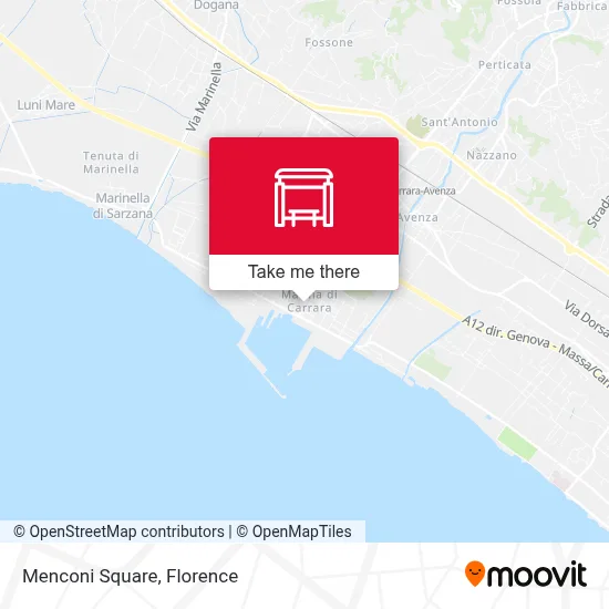 Menconi Square map