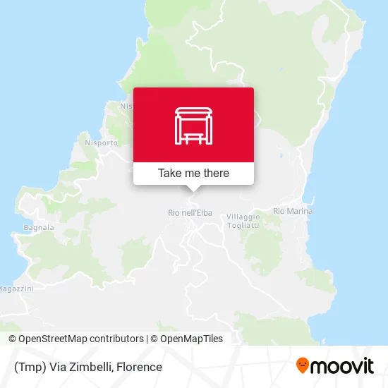 (Tmp) Via Zimbelli map