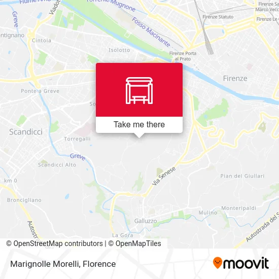 Marignolle Morelli map