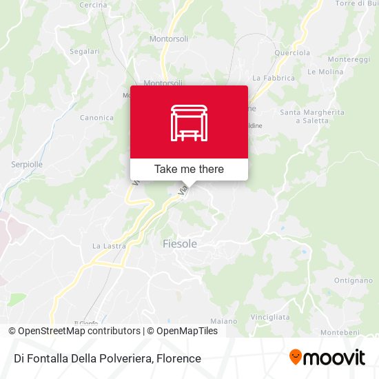 Di Fontalla Della Polveriera map