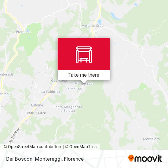 Dei Bosconi Montereggi map