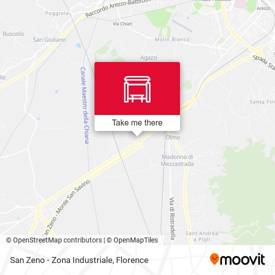 San Zeno - Zona Industriale map