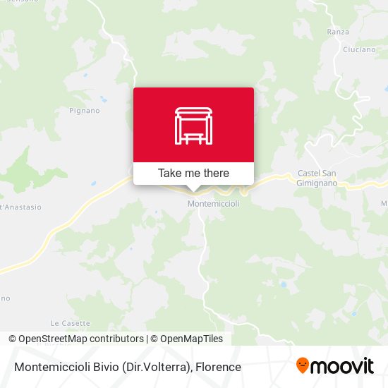 Montemiccioli Bivio (Dir.Volterra) map