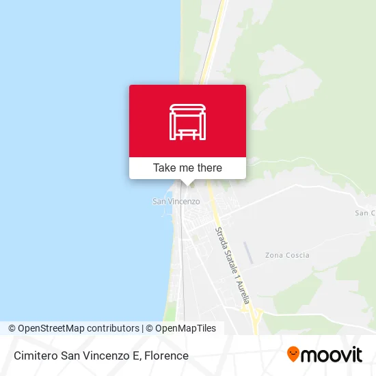 Cimitero San Vincenzo E map