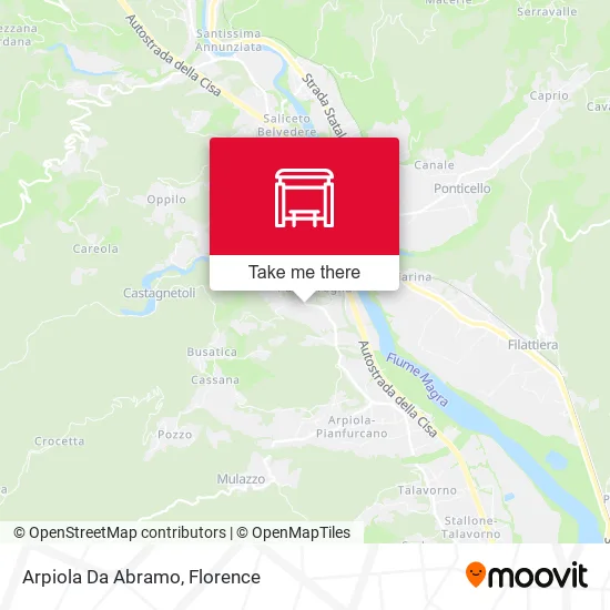 Arpiola Da Abramo map