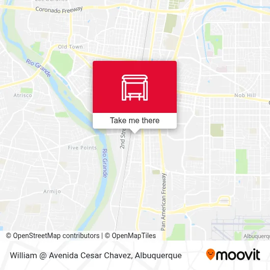 William @ Avenida Cesar Chavez map