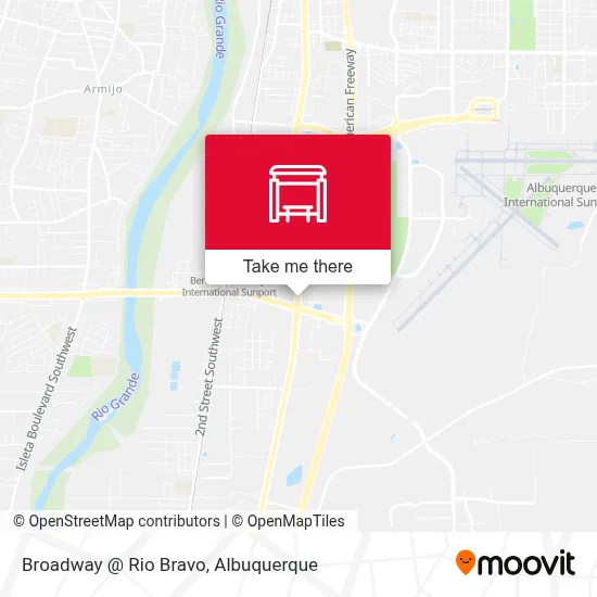 Broadway @ Rio Bravo map