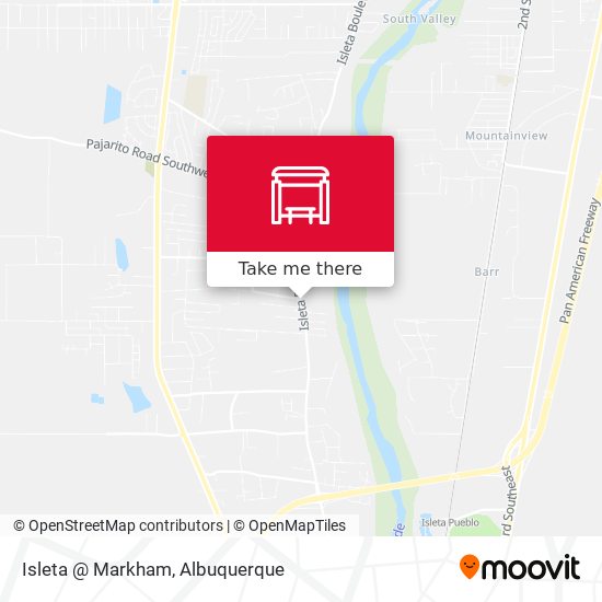 Isleta @ Markham map