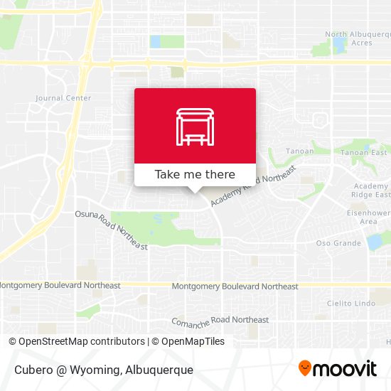Cubero @ Wyoming map