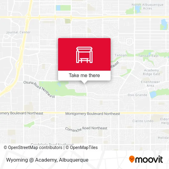 Mapa de Wyoming @ Academy