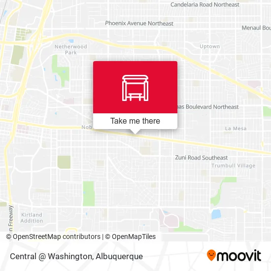 Mapa de Central @ Washington