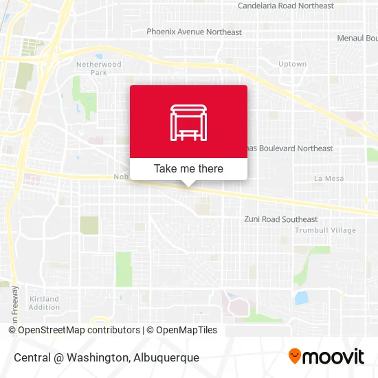 Mapa de Central @ Washington