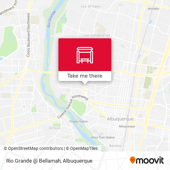 Rio Grande @ Bellamah map