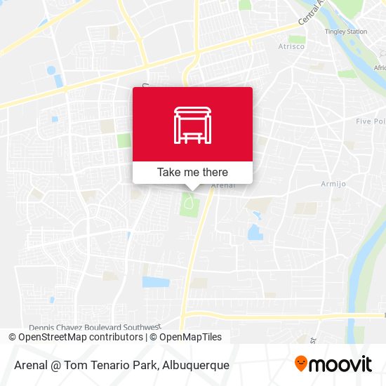 Arenal @ Tom Tenario Park map