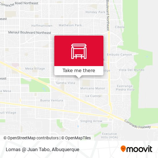 Mapa de Lomas @ Juan Tabo