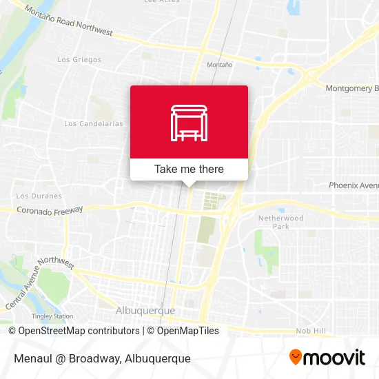 Mapa de Menaul @ Broadway