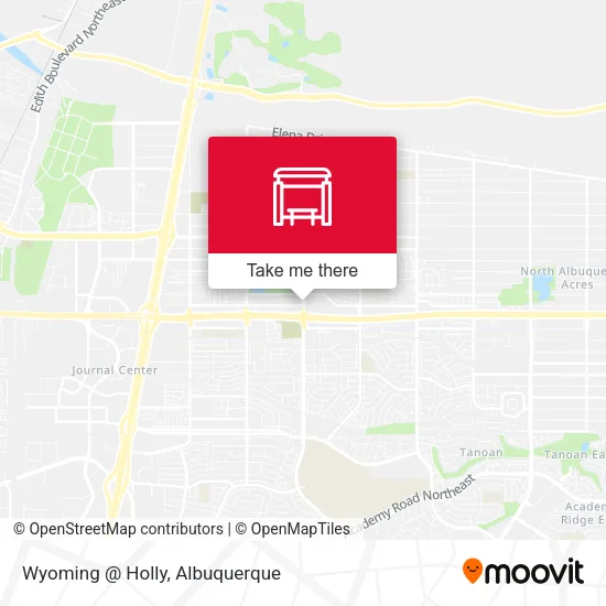 Mapa de Wyoming @ Holly
