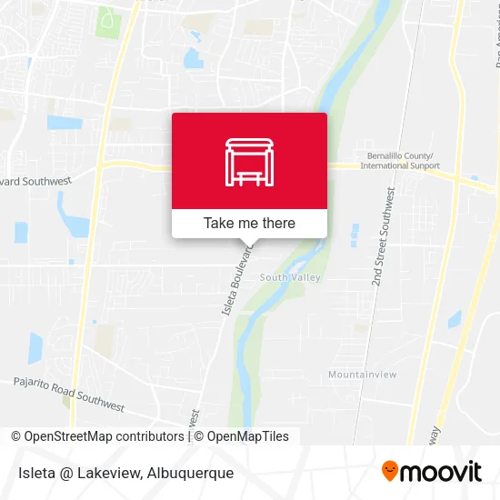 Mapa de Isleta @ Lakeview