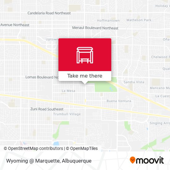 Mapa de Wyoming @ Marquette