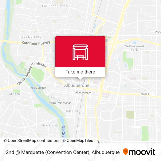Mapa de 2nd @ Marquette (Convention Center)