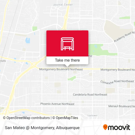 Mapa de San Mateo @ Montgomery
