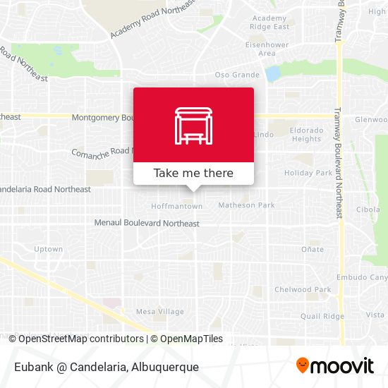 Eubank @ Candelaria map