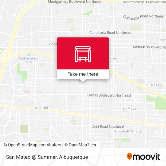 San Mateo @ Summer map