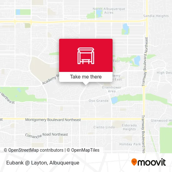 Eubank @ Layton map