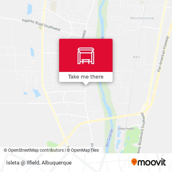 Isleta @ Ilfield map