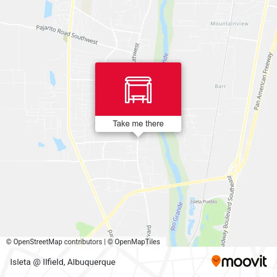 Isleta @ Ilfield map