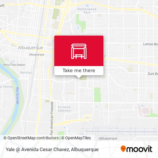 Yale @ Avenida Cesar Chavez map
